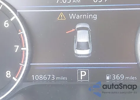 2019 Nissan Altima S z USA, uszkodzony, nr VIN 1N4BL4BV8KC145648